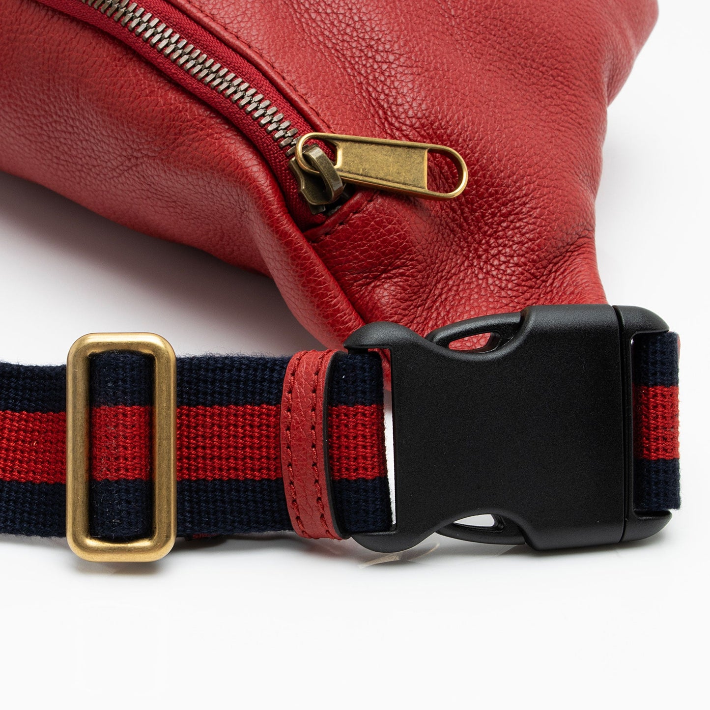 Gucci Leather Logo Large Belt Bag (SHF-zCvF0J)