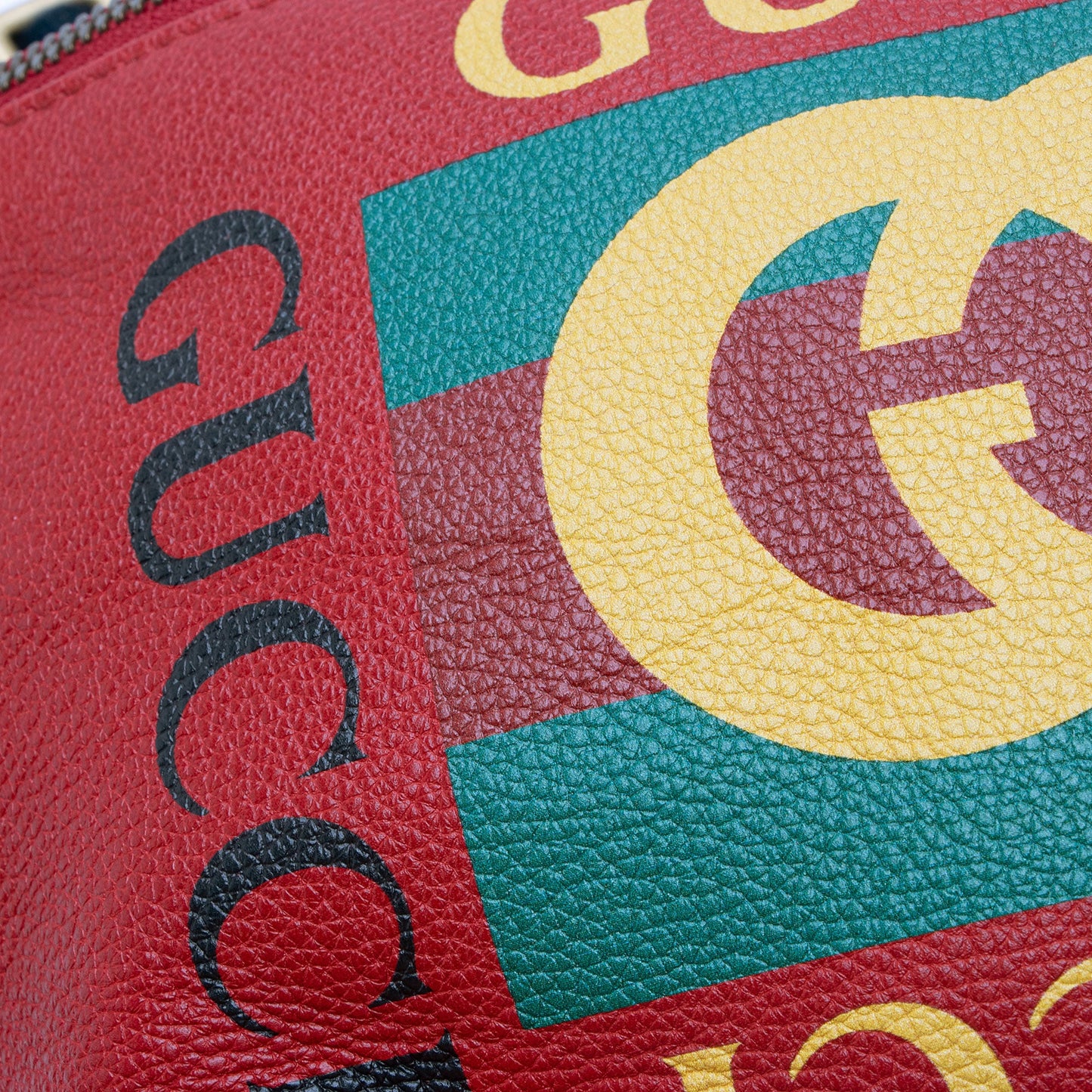 Gucci Leather Logo Large Belt Bag (SHF-zCvF0J)