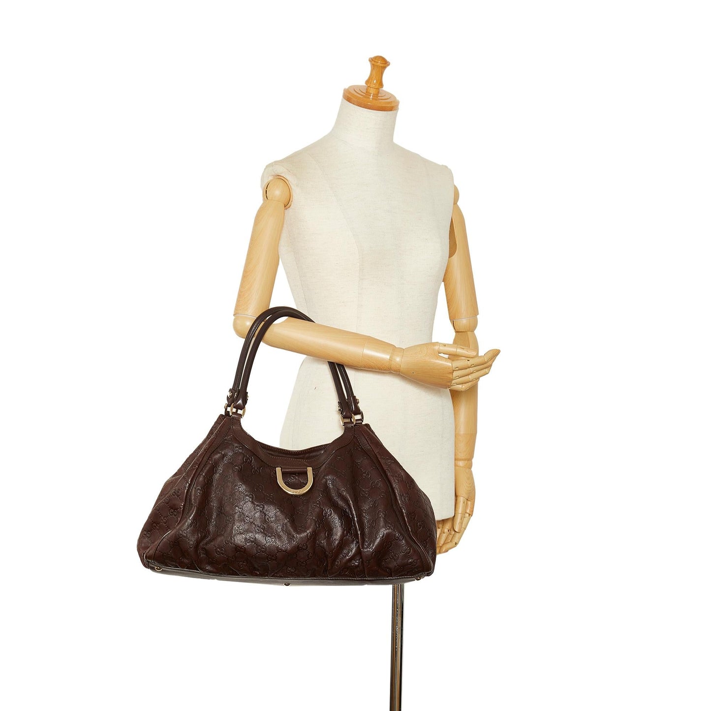 Gucci Guccissima Abbey D-Ring Shoulder Bag (SHG-LpuOmw)