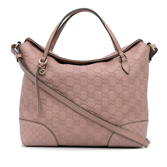 Gucci Guccissima Bree Satchel (SHG-Bnxq3u)