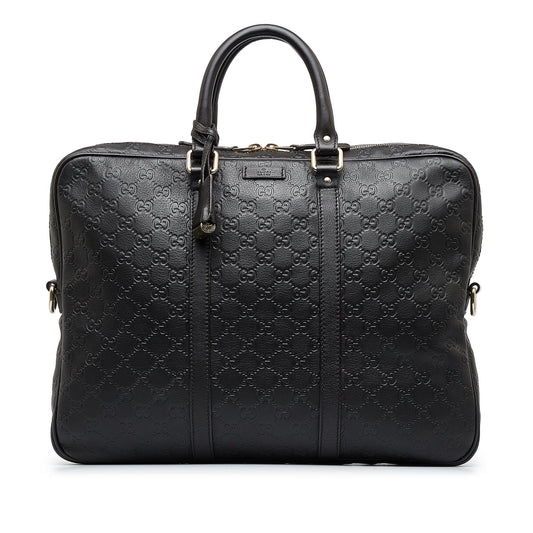 Gucci Guccissima Briefcase (SHG-pCzGtf)