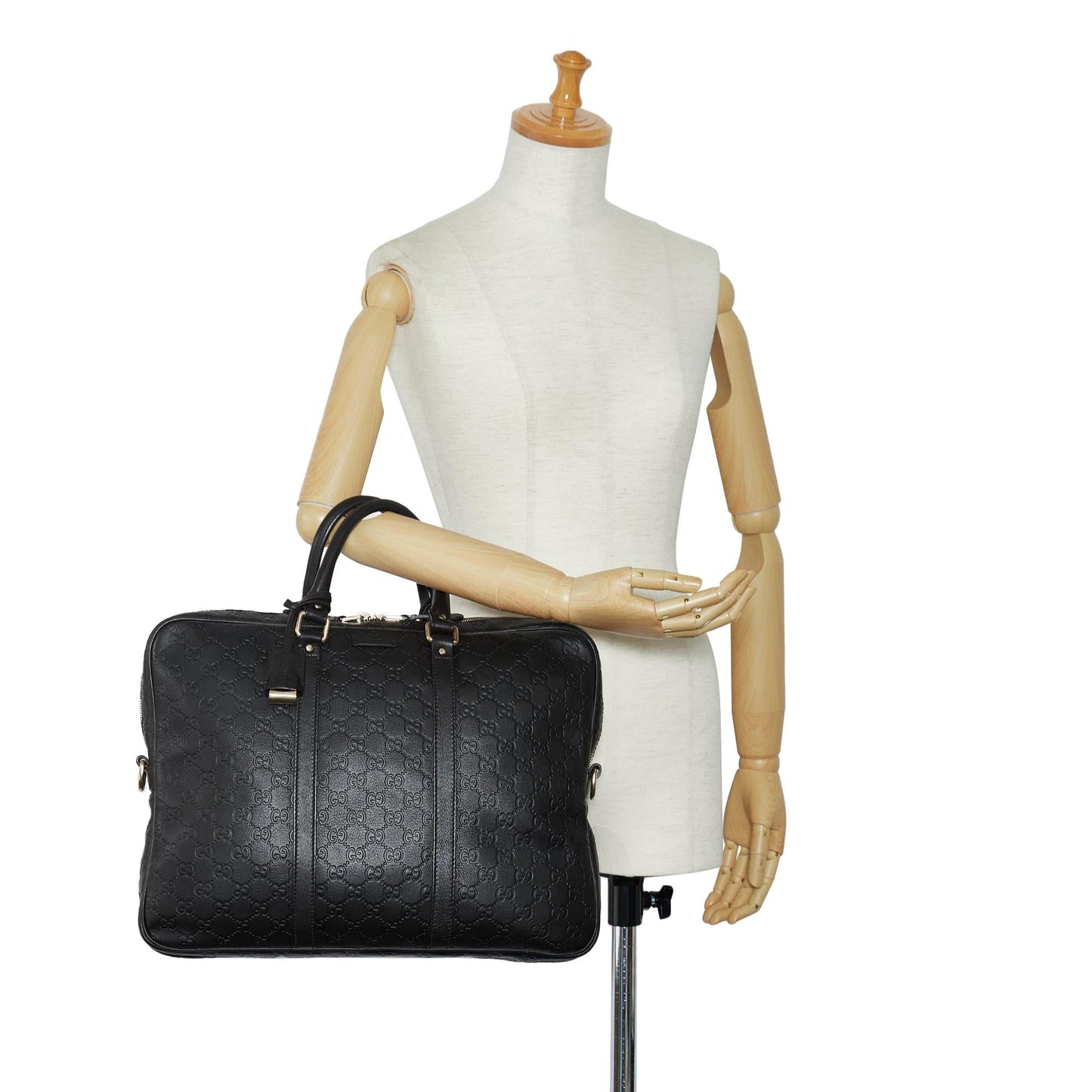 Gucci Guccissima Briefcase (SHG-pCzGtf)