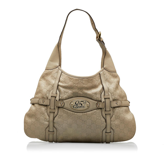 Gucci Guccissima Horsebit 85th Anniversary Hobo (SHG-Y7FlKr)