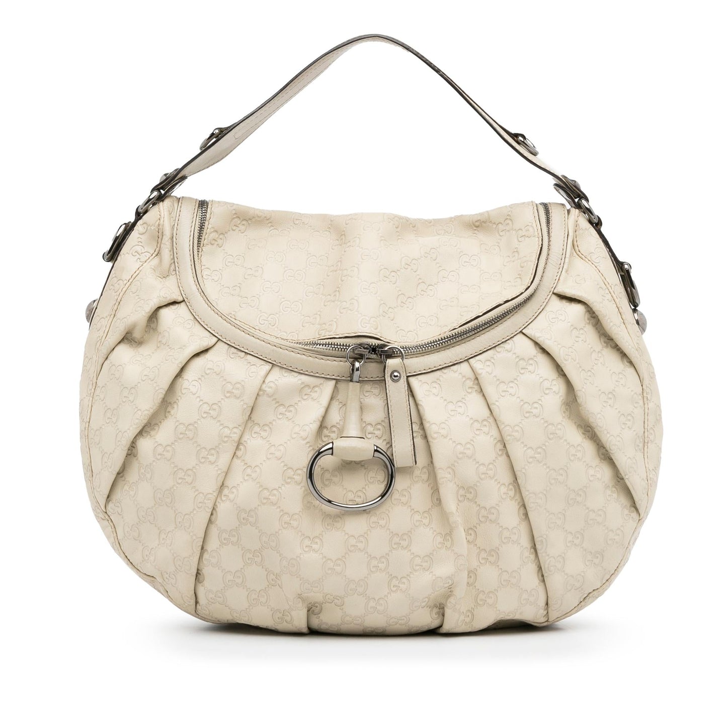 Gucci Guccissima Icon Bit Satchel (SHG-WNRwkm)
