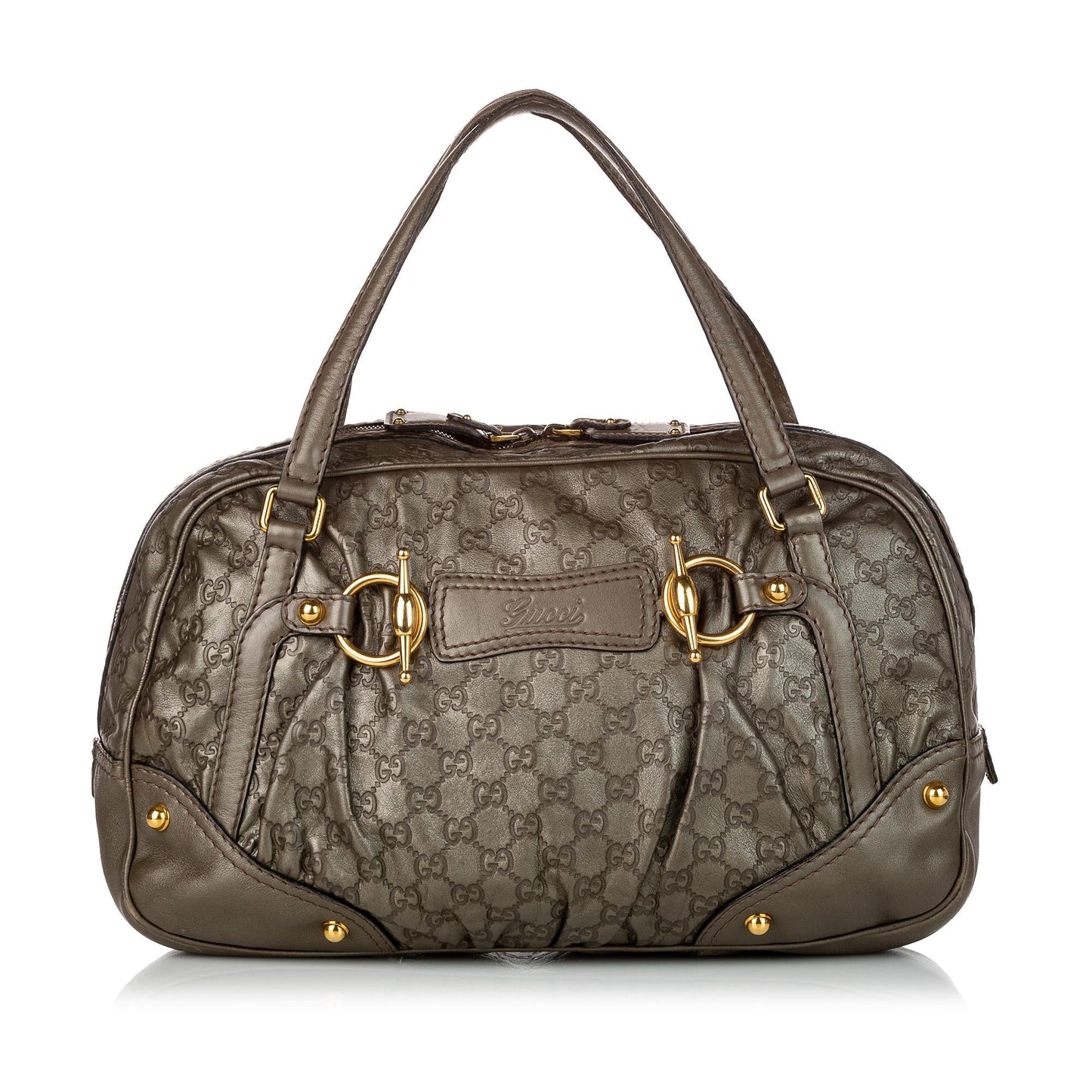 Gucci Guccissima Jockey Boston Bag (SHG-rJe3jo)