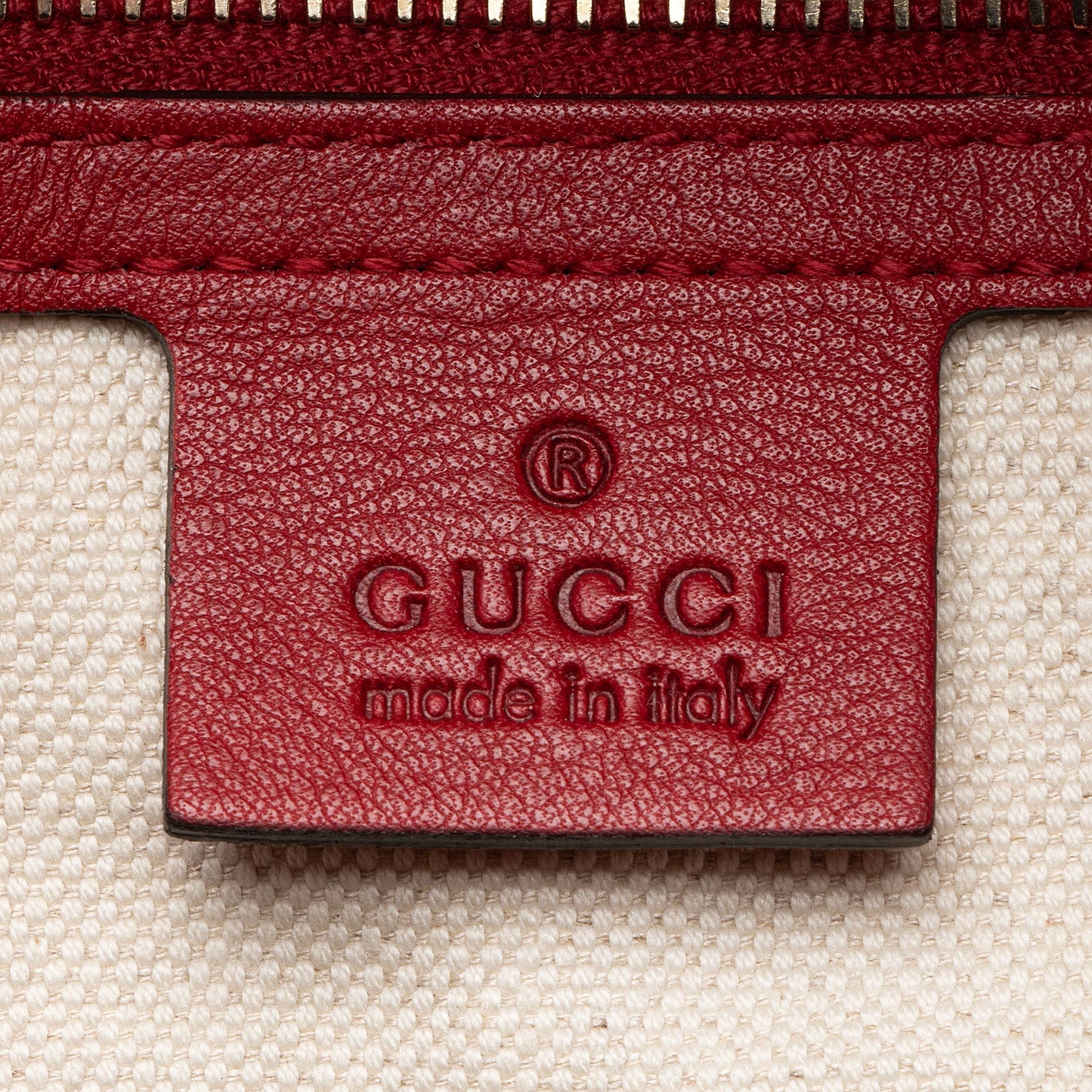 Gucci Leather Guccissima Trim Joy Boston Satchel