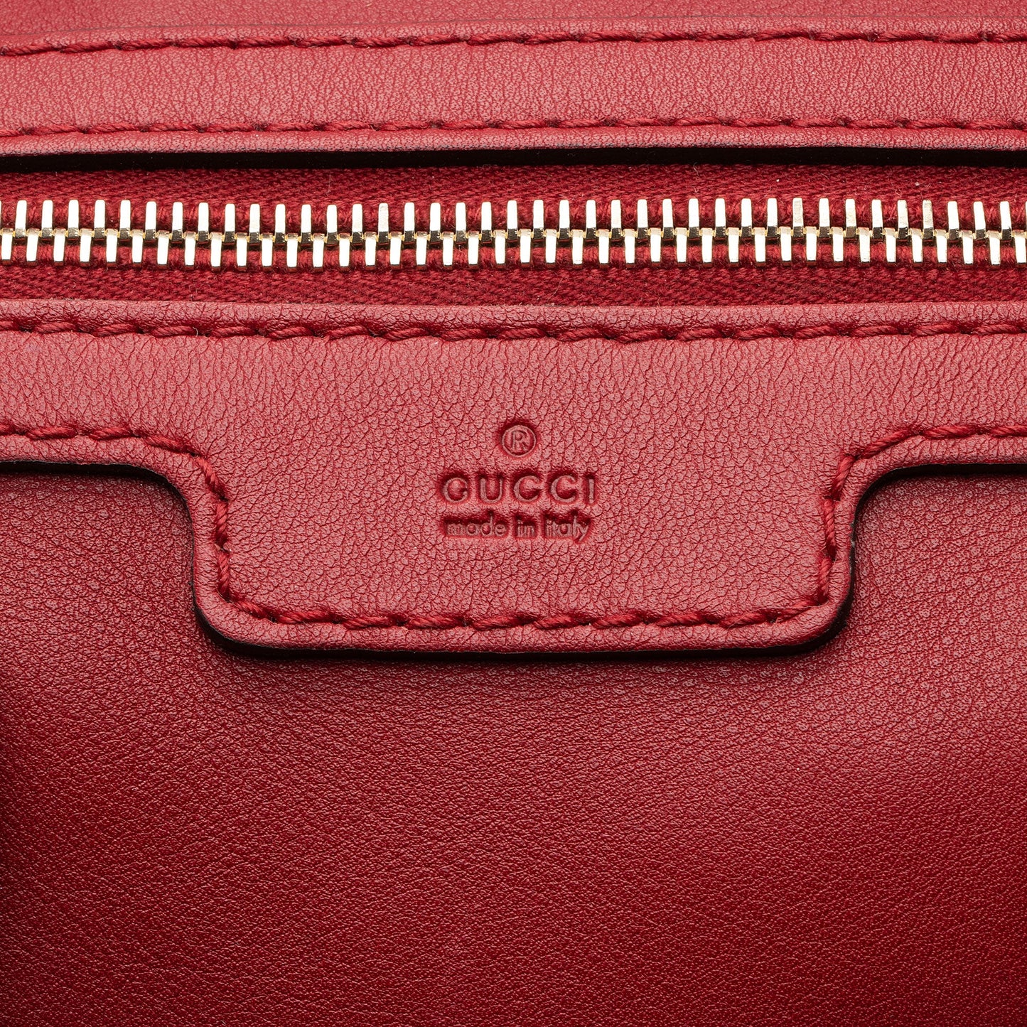 Gucci Leather Guccissima Trim Joy Boston Satchel