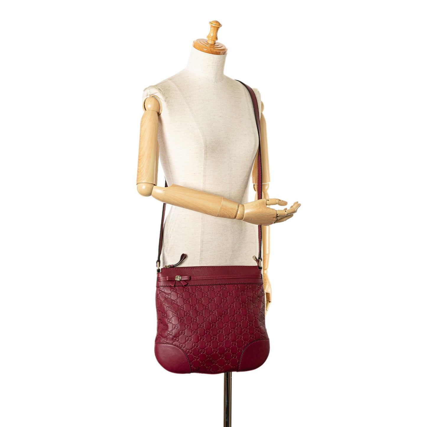 Gucci Guccissima Mayfair Crossbody Bag