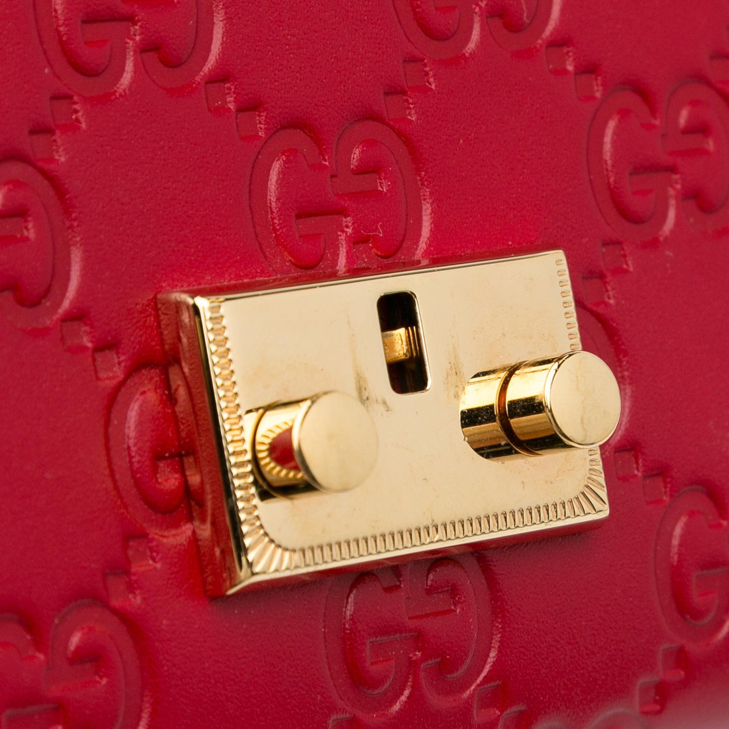 Gucci Guccissima Padlock Wallet On Chain (SHG-xZXtM2)