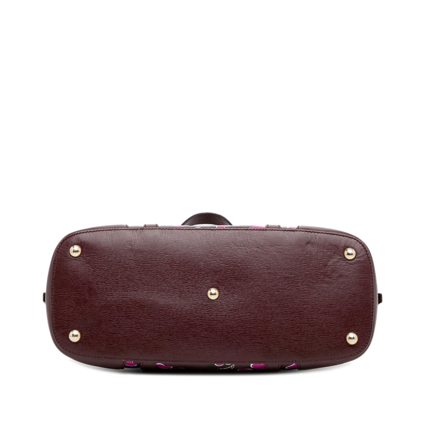 Gucci Heartbeat Leather Dome Satchel (SHG-iR5q9e)