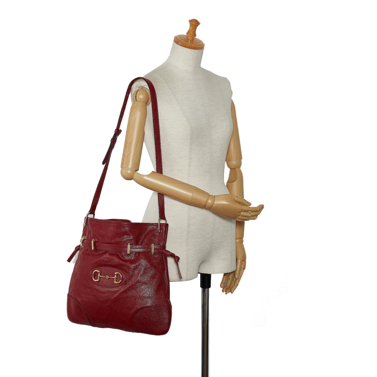 Gucci Horsebit 1955 Drawstring Crossbody Bag