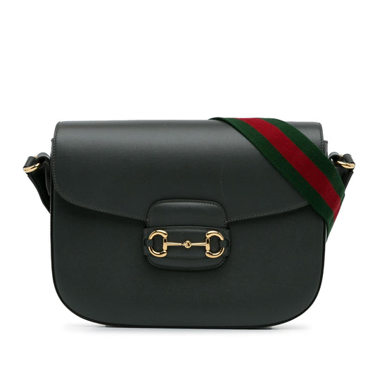 Gucci Horsebit 1955 Web Crossbody (SHG-M4xfij)