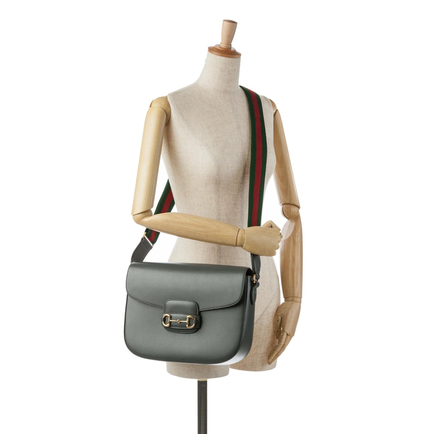 Gucci Horsebit 1955 Web Crossbody