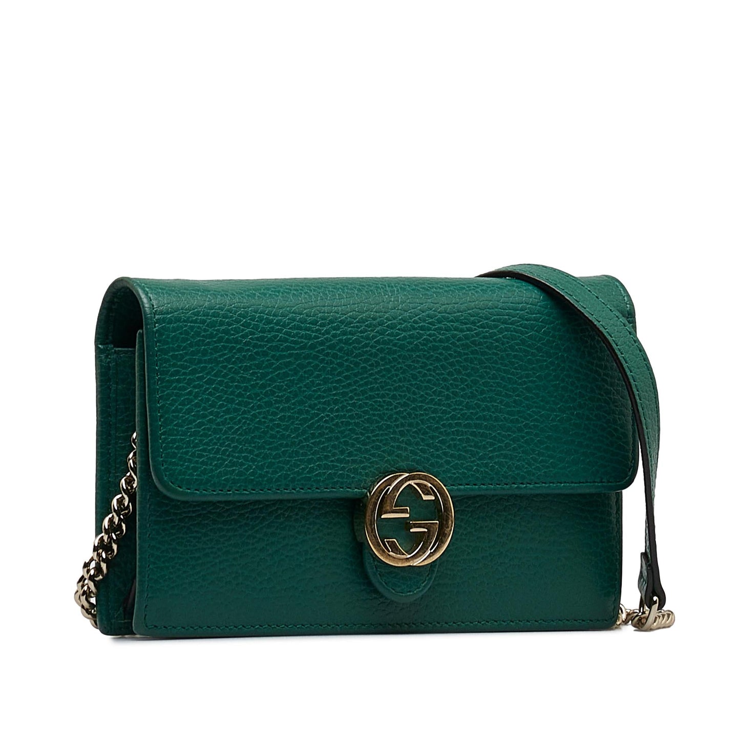 Gucci Interlocking G Dollar Wallet on Chain (SHG-8sI6k0)