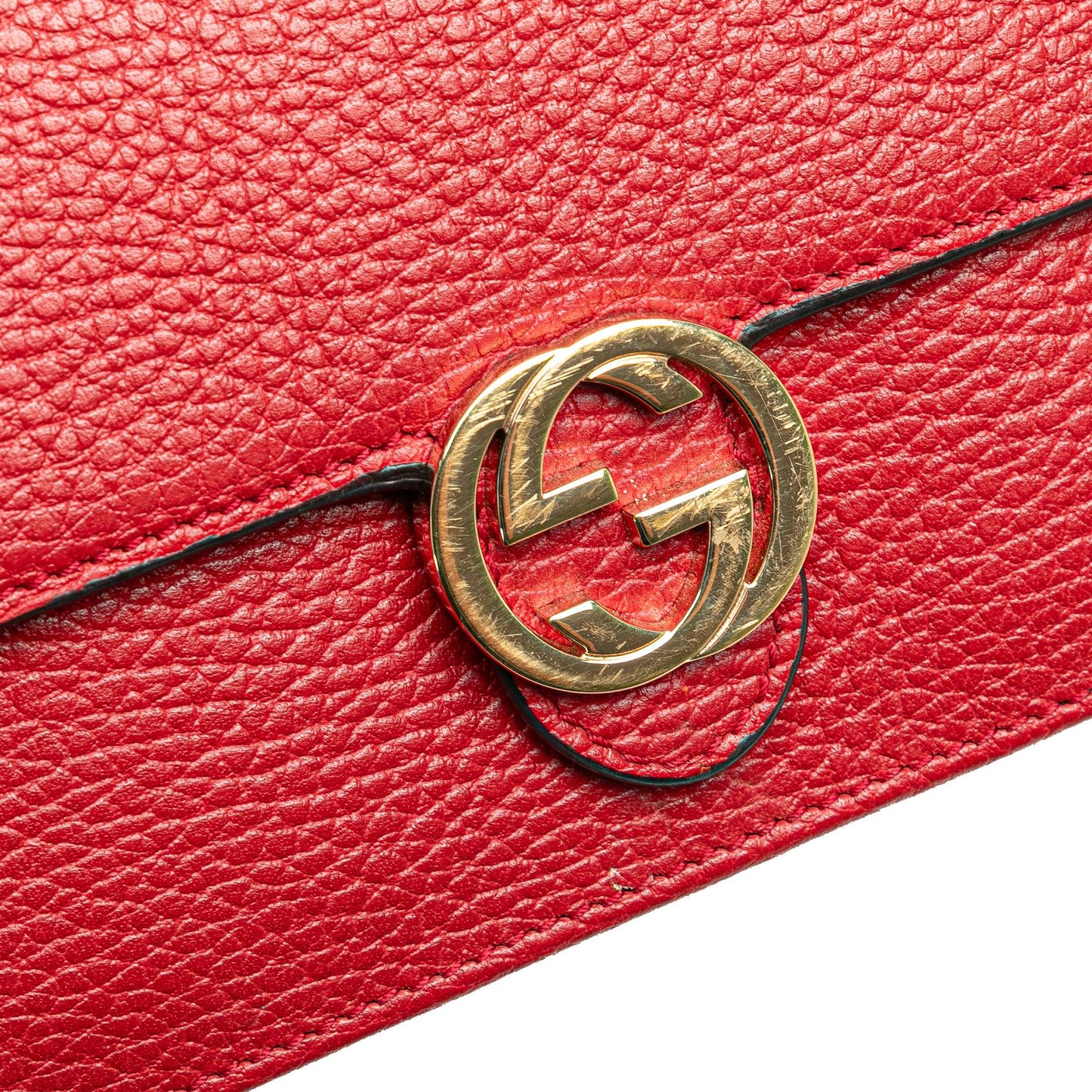 Gucci Interlocking G Dollar Wallet on Chain (SHG-9YMTb8)