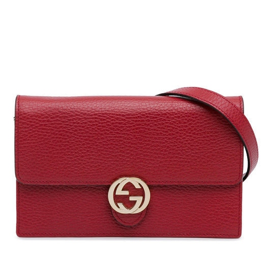 Gucci Interlocking G Dollar Wallet on Chain (SHG-Zr6kyY)