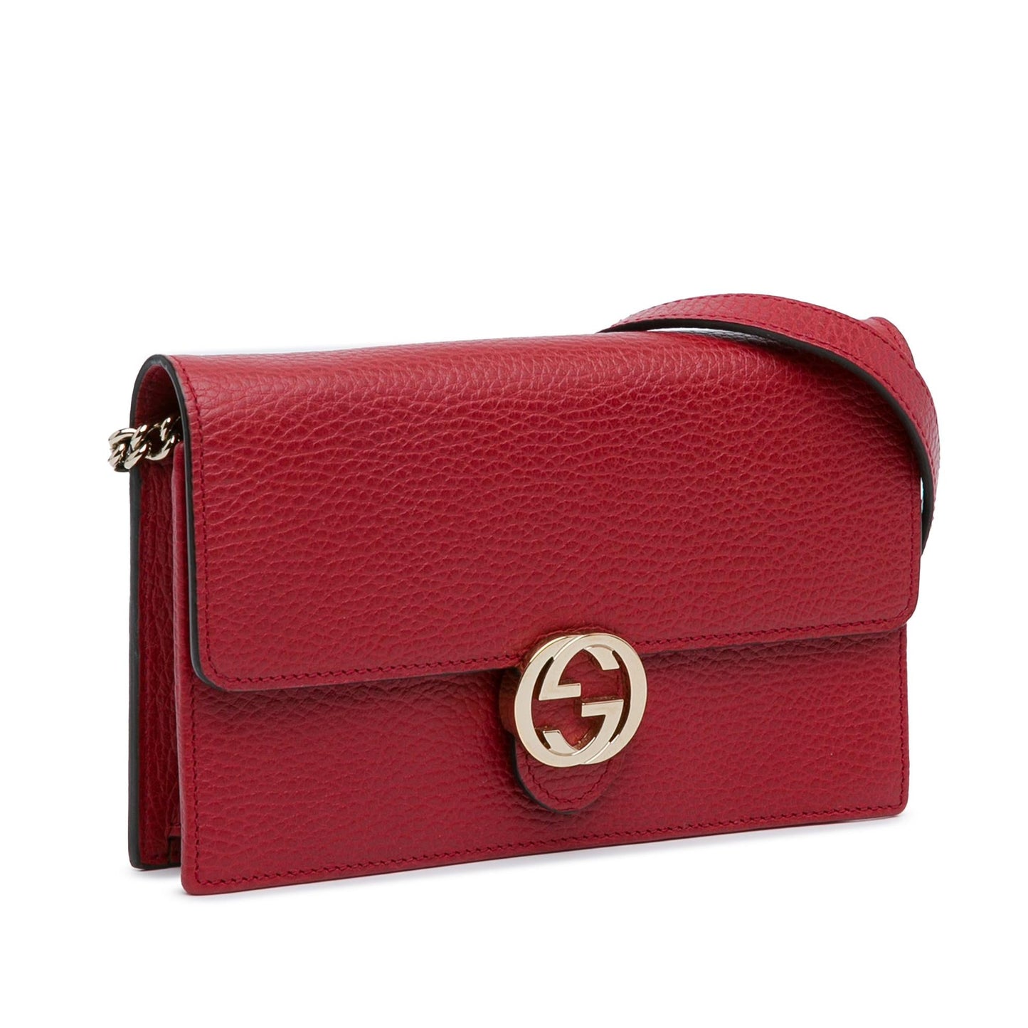 Gucci Interlocking G Dollar Wallet on Chain (SHG-Zr6kyY)