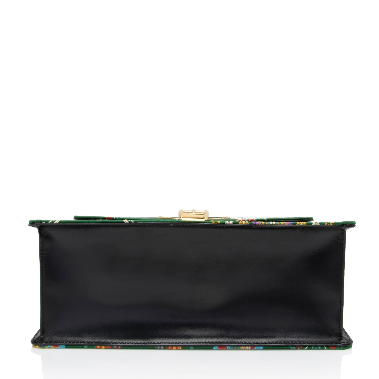 Gucci Jacquard Floral Sylvie Medium Top Handle (SHF-ecl3Zg)