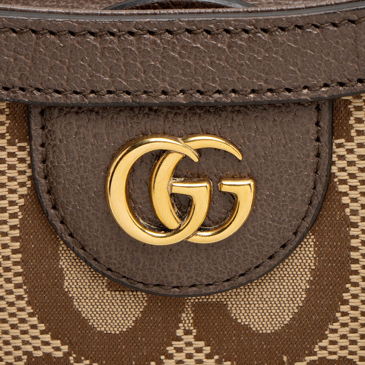 Gucci Jumbo GG Canvas Bamboo Diana Mini Tote