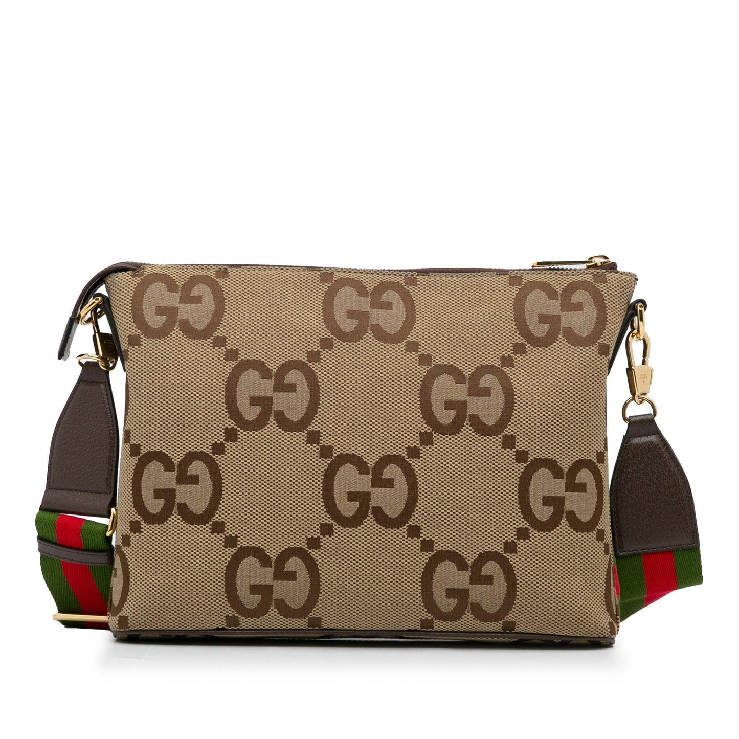 Gucci Jumbo GG Canvas Crossbody Bag (SHG-s7hbRP)
