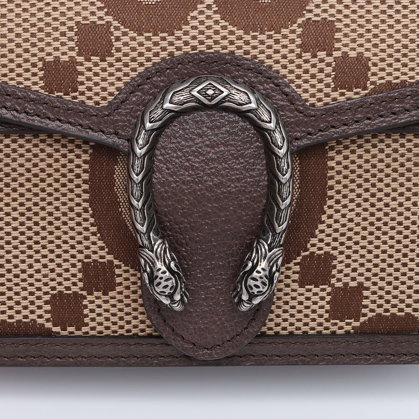 Gucci Jumbo GG Canvas Dionysus Super Mini Bag (SHF-YLTVkU)