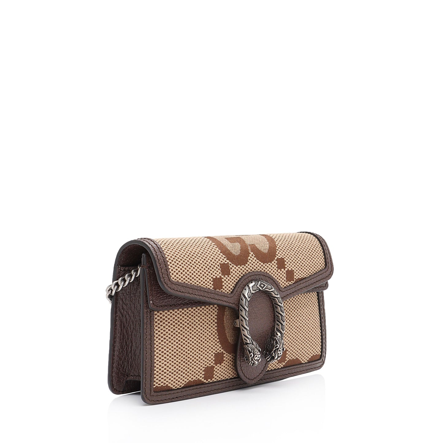 Gucci Jumbo GG Canvas Dionysus Super Mini Bag (SHF-YLTVkU)