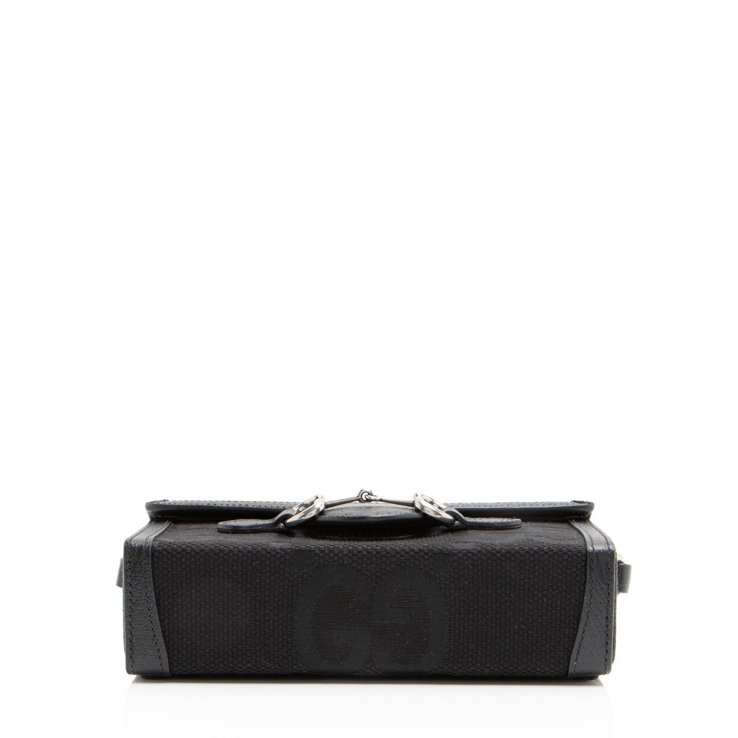 Gucci Jumbo GG Canvas Horsebit 1955 Mini Shoulder Bag
