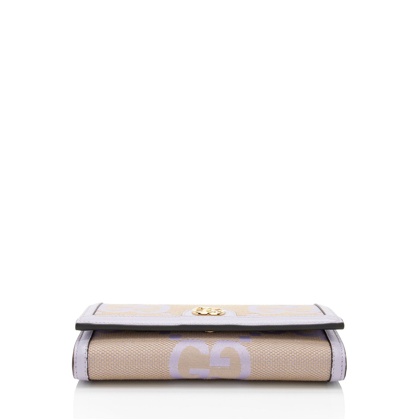 Gucci Jumbo GG Canvas Ophidia Continental Wallet on Chain