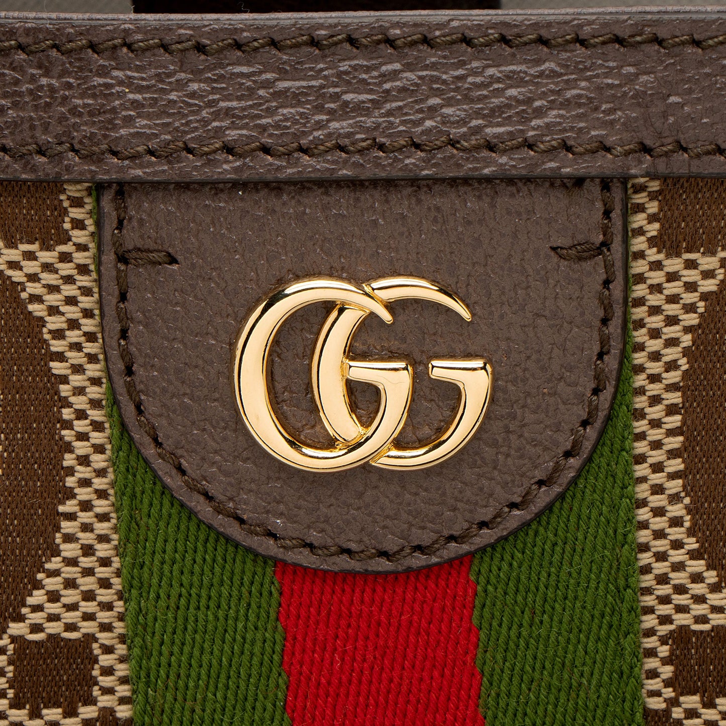 Gucci Jumbo GG Canvas Ophidia Medium Tote (SHF-nLNam4)