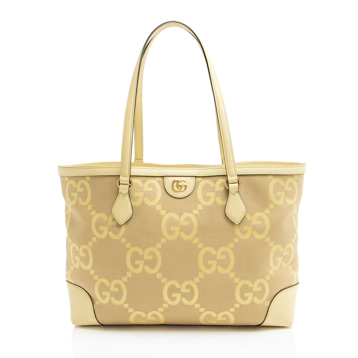 Gucci Jumbo GG Canvas Ophidia Medium Tote