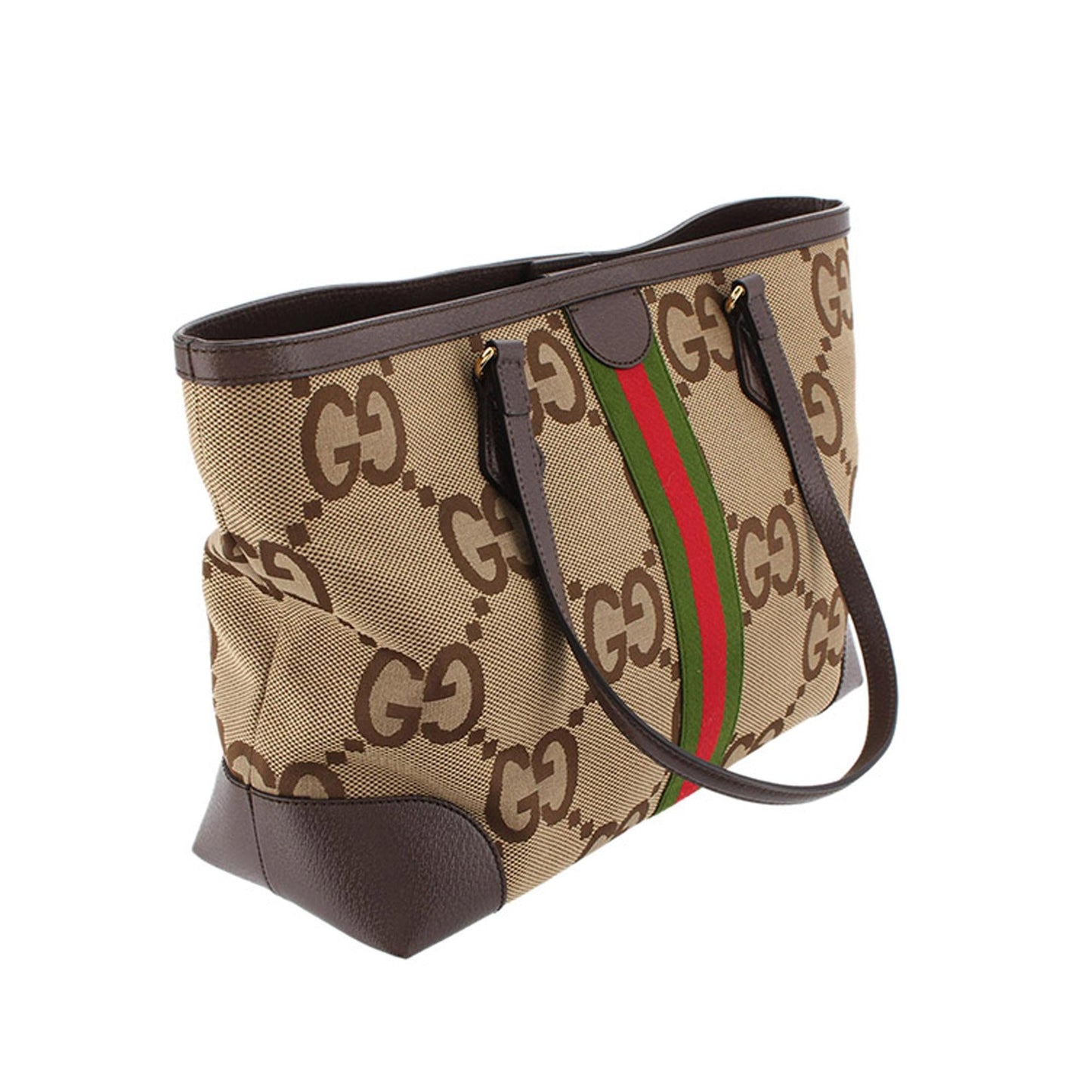 Gucci Jumbo GG Canvas Ophidia Tote (SHG-HRmGF7)