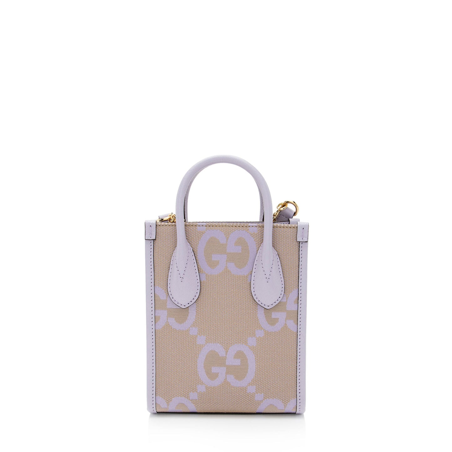 Gucci Jumbo GG Canvas Vertical Mini Tote