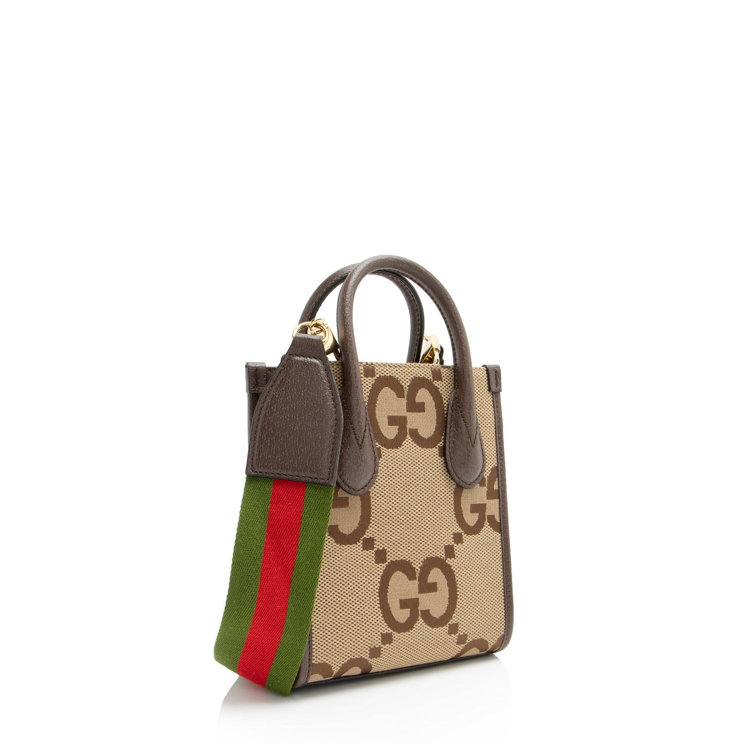 Gucci Jumbo GG Canvas Vertical Mini Tote