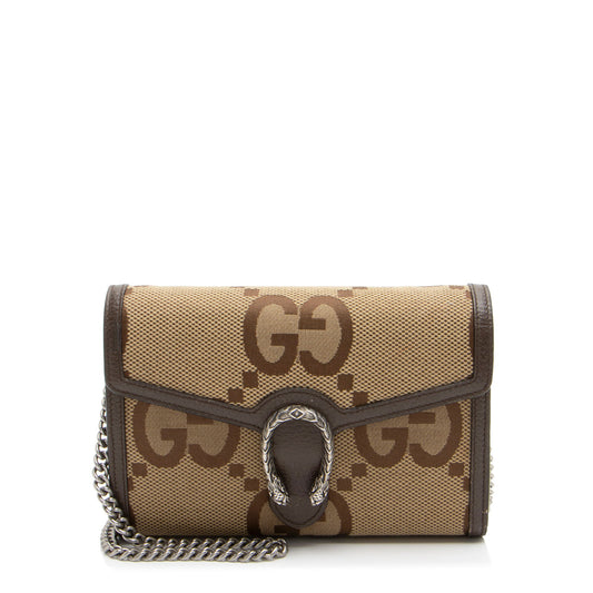 Gucci Jumbo GG Dionysus Chain Wallet (SHF-xQXYJb)