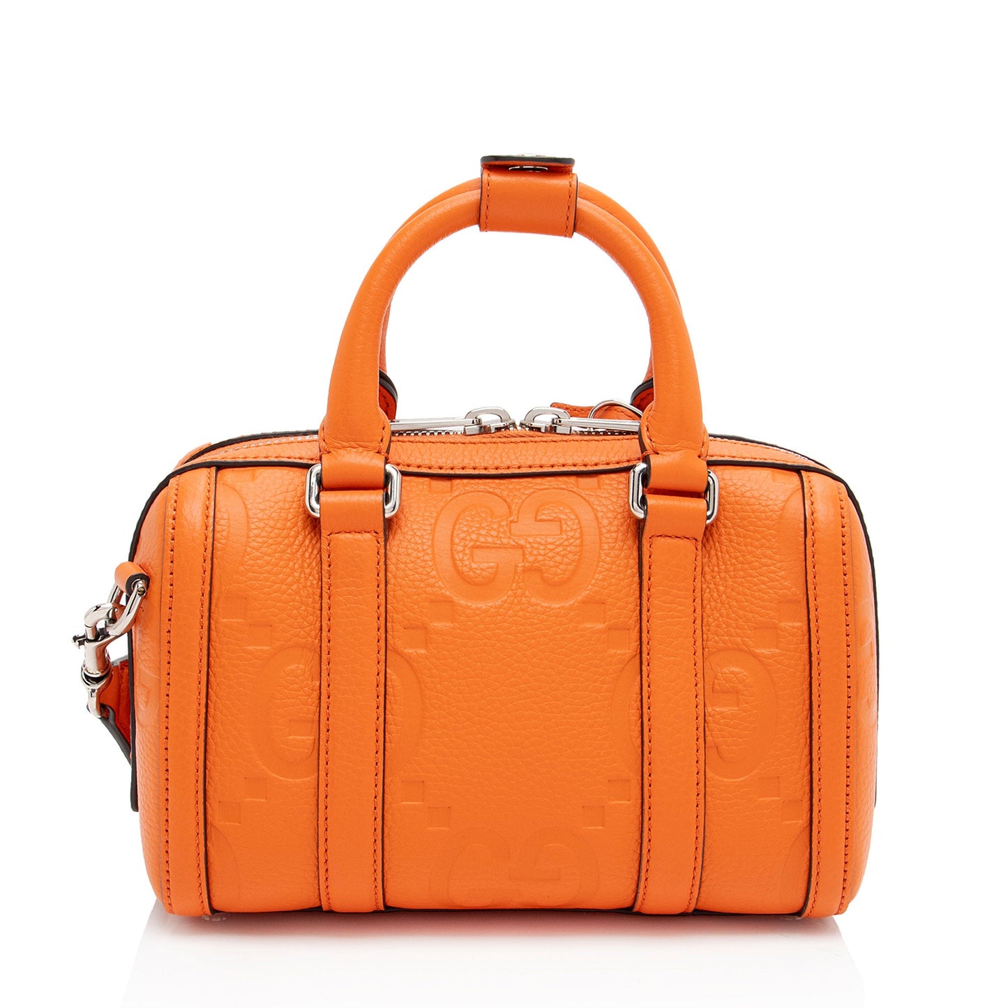 Gucci Jumbo GG Leather Mini Duffle