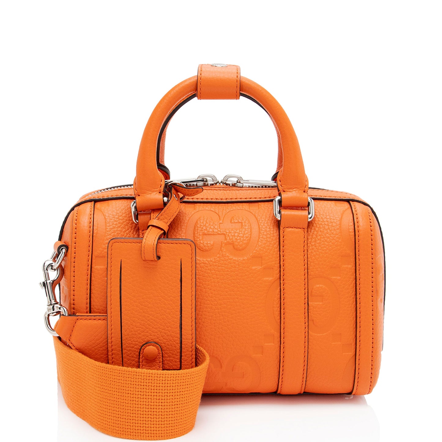 Gucci Jumbo GG Leather Mini Duffle