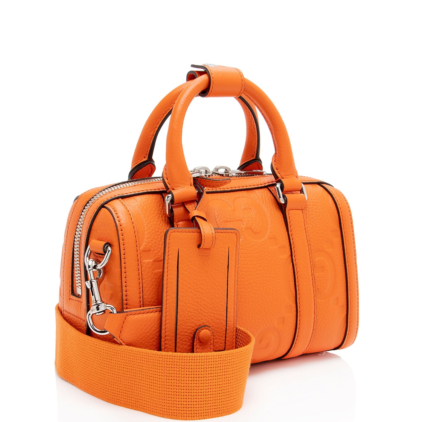 Gucci Jumbo GG Leather Mini Duffle