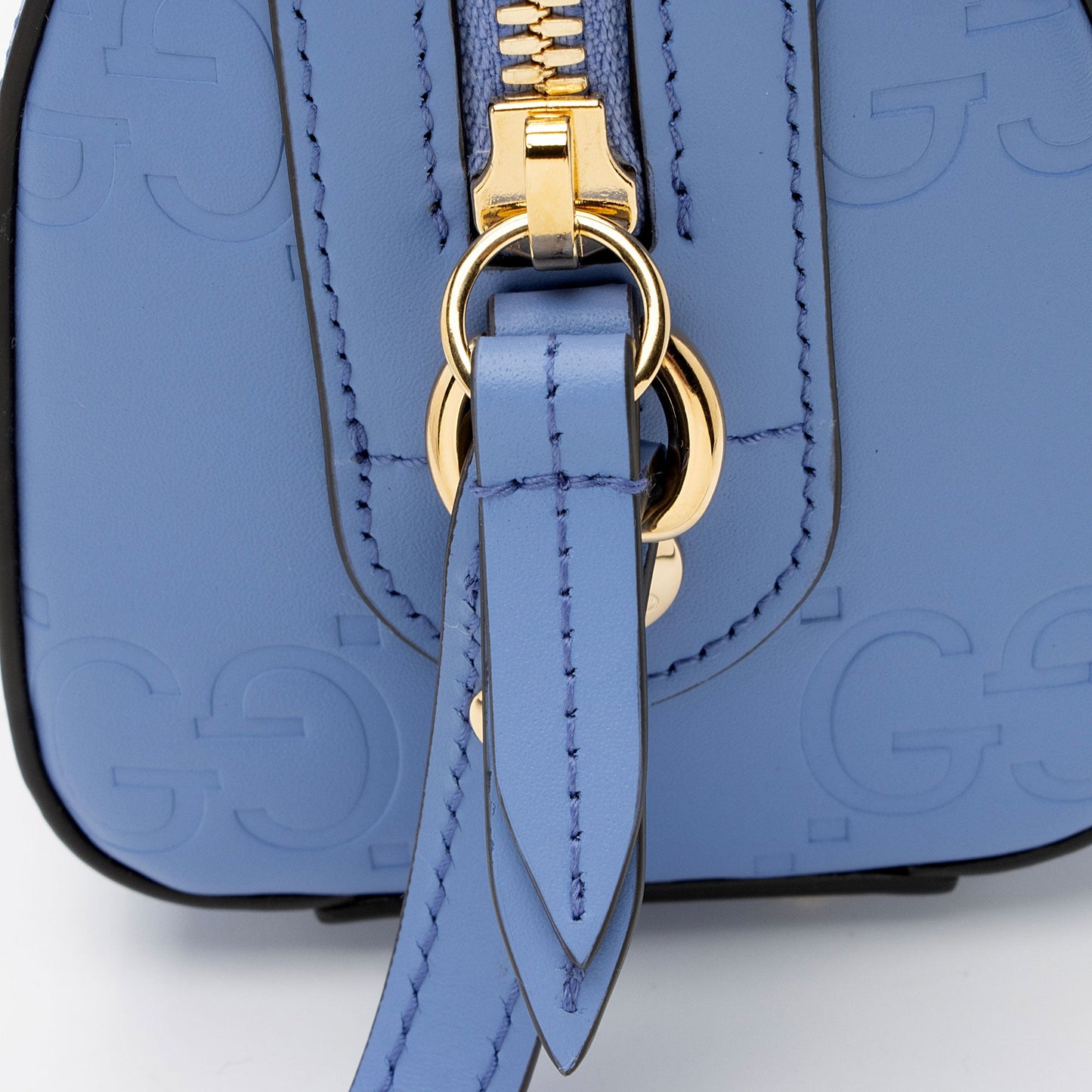 Gucci Jumbo GG Leather Mini Satchel