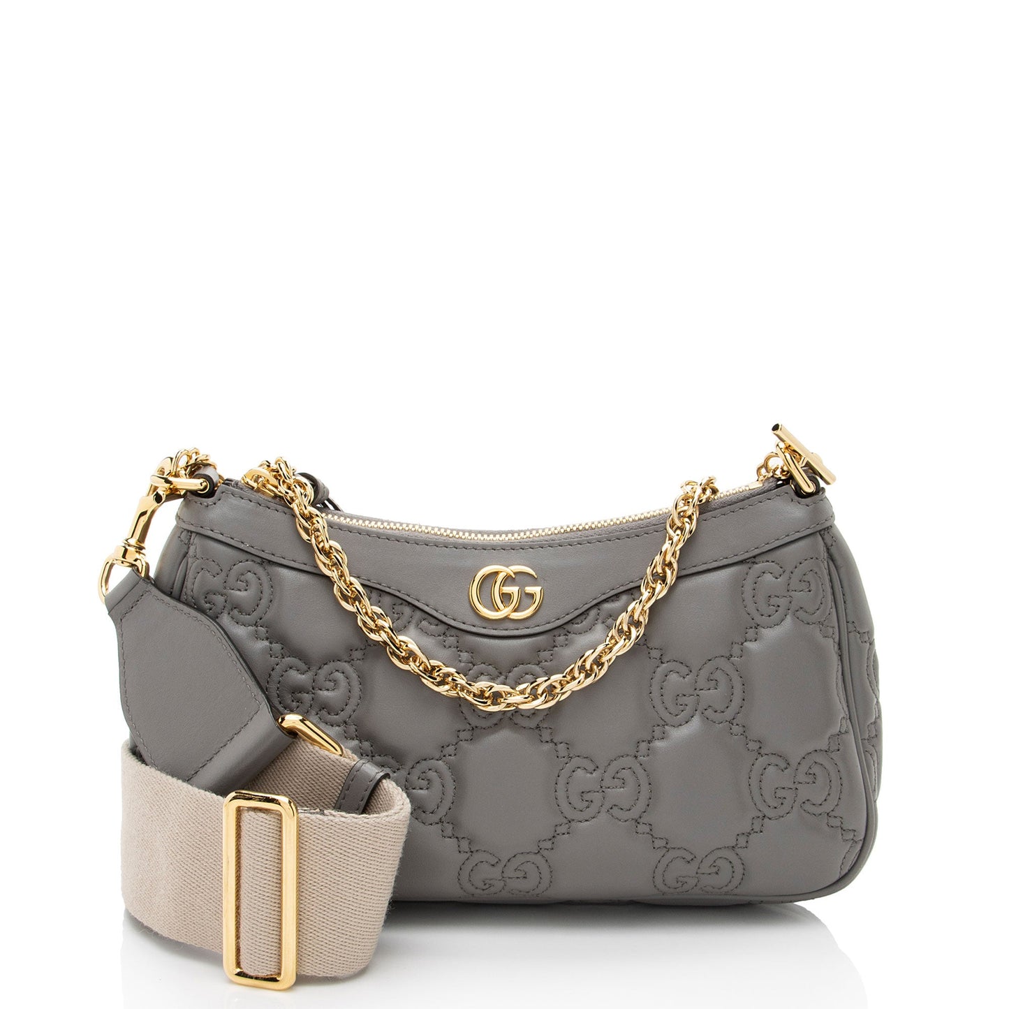 Gucci Jumbo GG Matelasse Chain Small Crossbody
