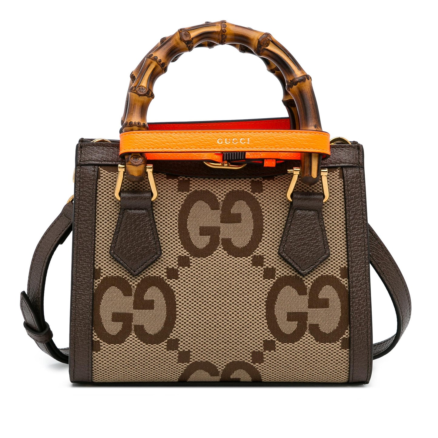 Gucci Jumbo GG Mini Diana Bamboo (SHG-19Kin2)