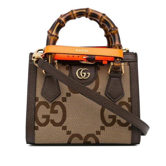 Gucci Jumbo GG Mini Diana Bamboo (SHG-19Kin2)