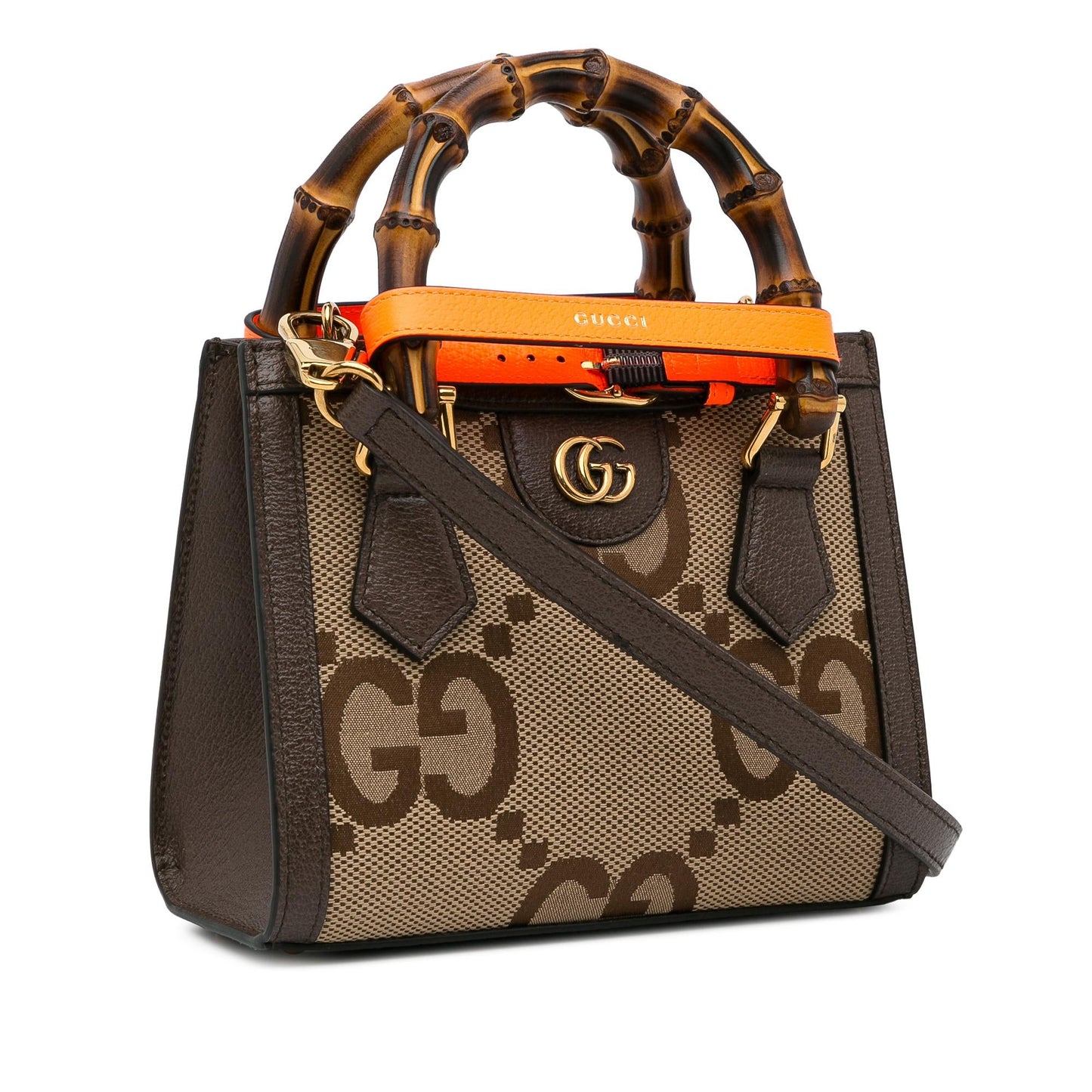 Gucci Jumbo GG Mini Diana Bamboo (SHG-19Kin2)