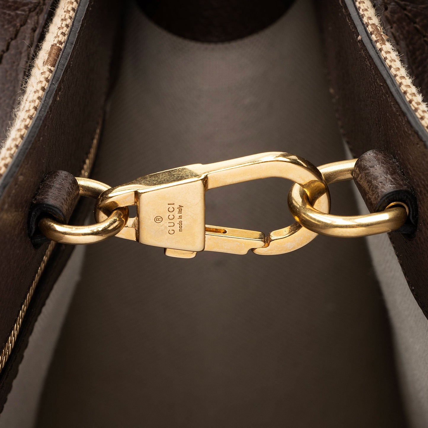 Gucci Jumbo GG Canvas Web Tote