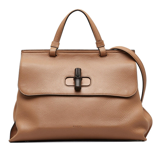 Gucci Large Bamboo Daily Satchel (SHG-Epasge)
