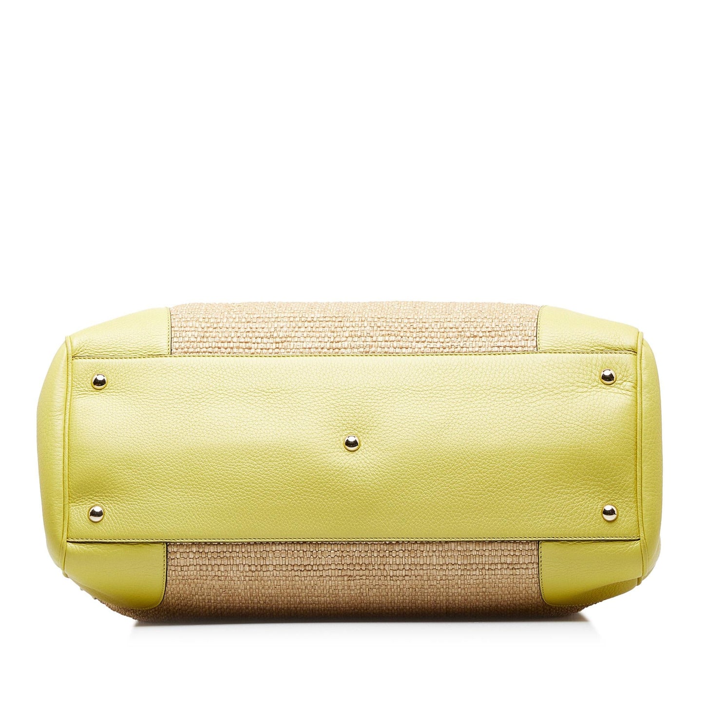 Gucci Large Bamboo Raffia Satchel (SHG-xxZMBj)