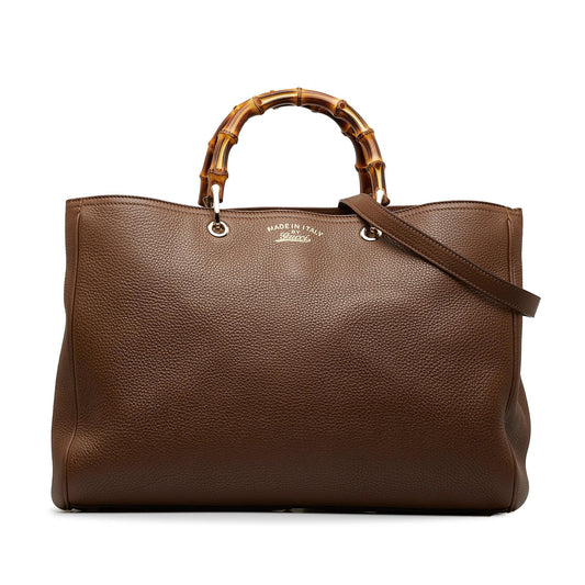 Gucci Large Bamboo Shopper (SHG-iKMVJP)