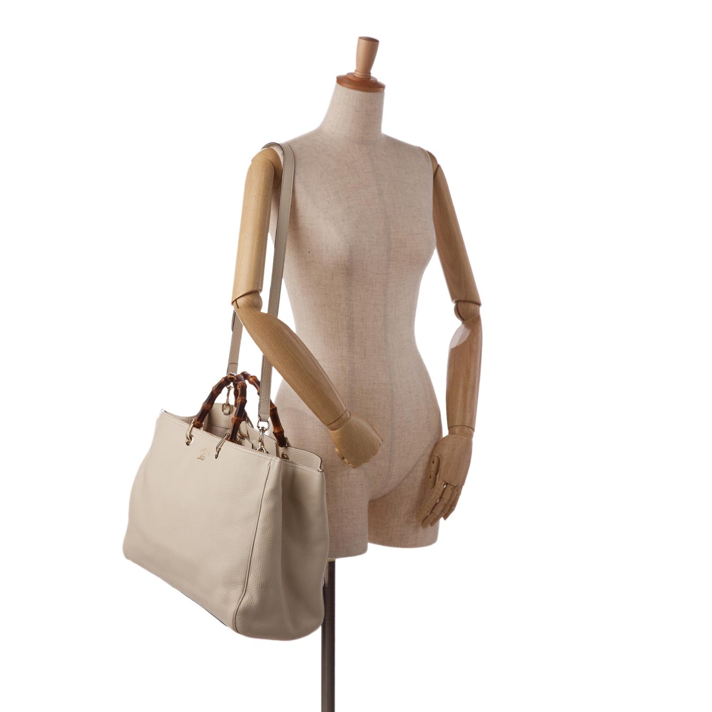 Gucci Large Bamboo Shopper (SHG-xsngj8)