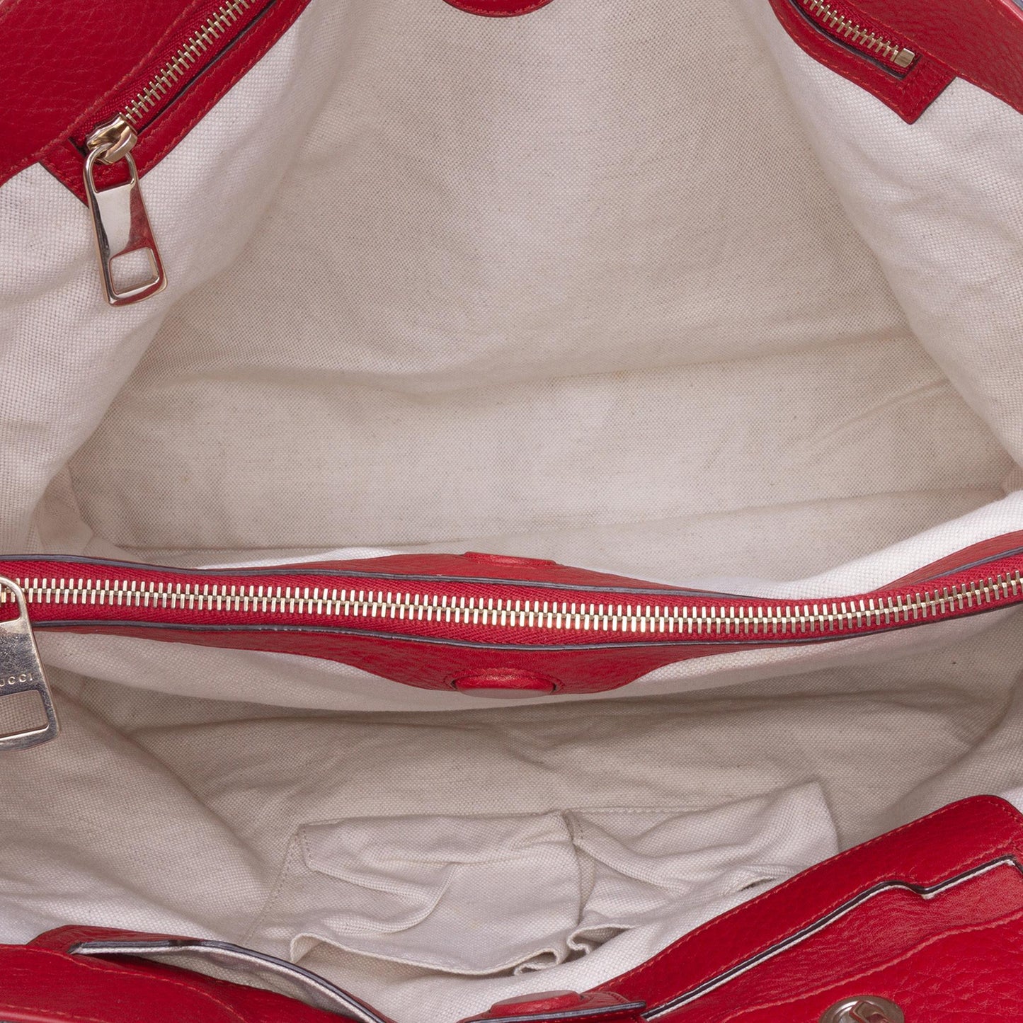 Gucci Large Calfskin Bamboo Shopper Sachel