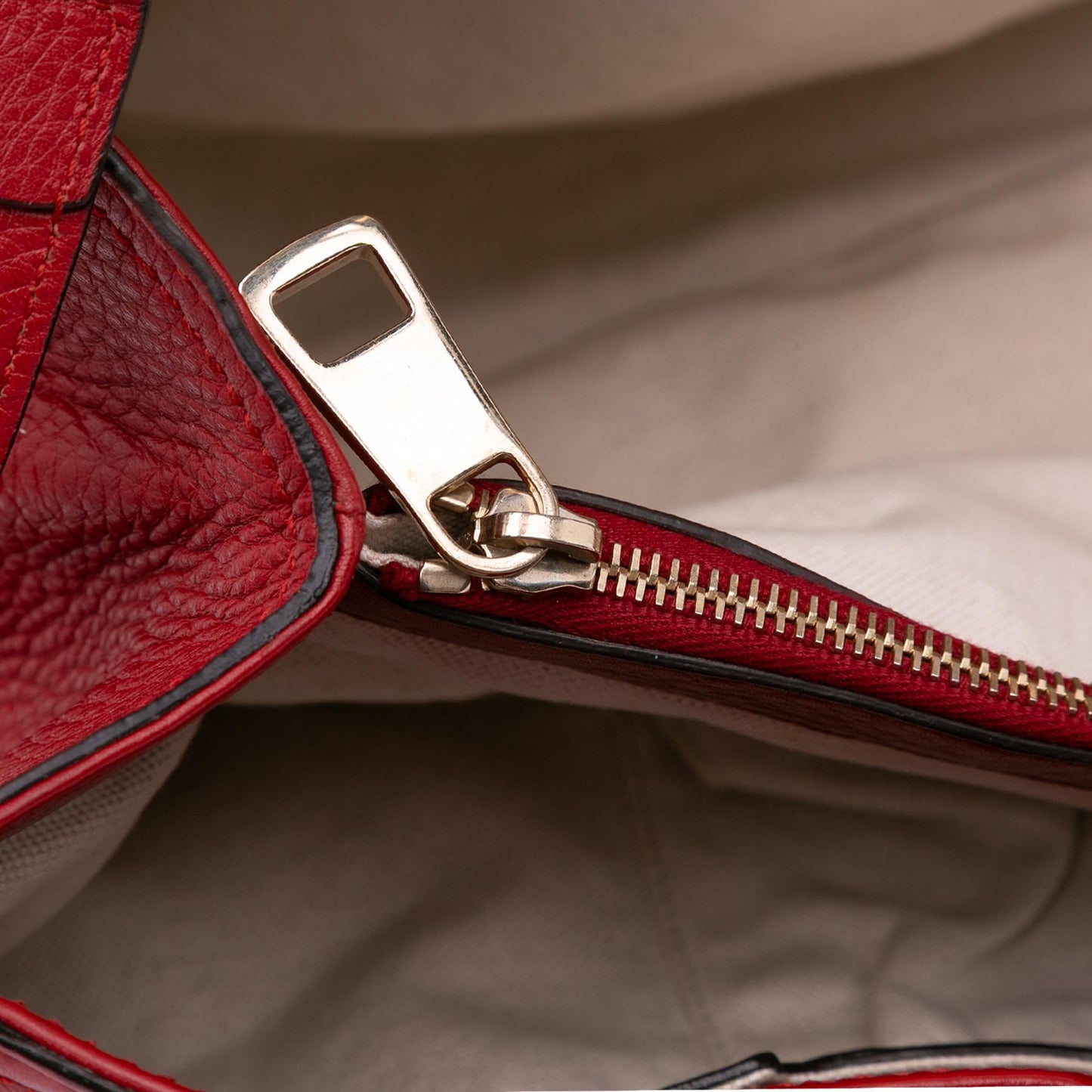 Gucci Large Calfskin Bamboo Shopper Sachel
