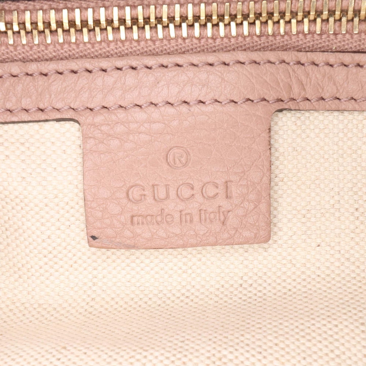 Gucci Large Calfskin Bamboo Shopper Satchel